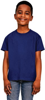 Casual Classics CR1500B Ringspun Classic Crew Necked T-Shirt 150 150gsm Kids/Childrens 100% Cotton - COOZO