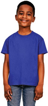 Casual Classics CR1500B Ringspun Classic Crew Necked T-Shirt 150 150gsm Kids/Childrens 100% Cotton - COOZO