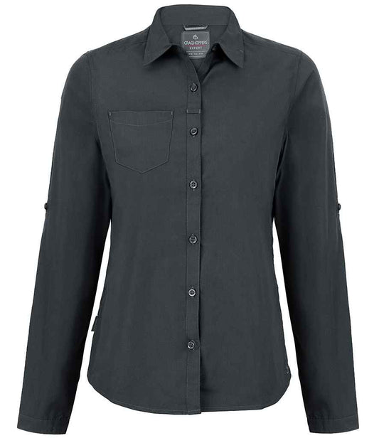 Craghoppers Expert LADIES KIWI LONG SLEEVE SHIRT CES002 - COOZO