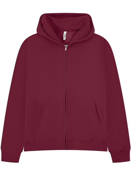 Casual Classics CRBPH250 Premium Combed 450 Boxy Oversize Zip Hood