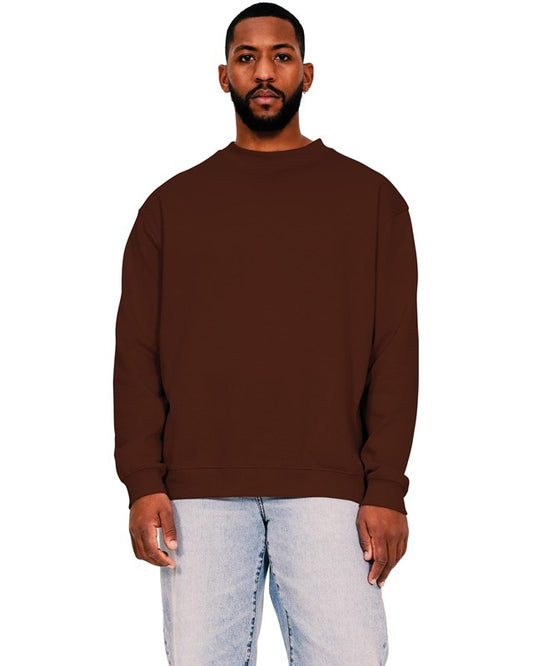 Casual Classics CRBSW40 Ringspun Blended 280 Oversize Extended Neck Sweat - COOZO