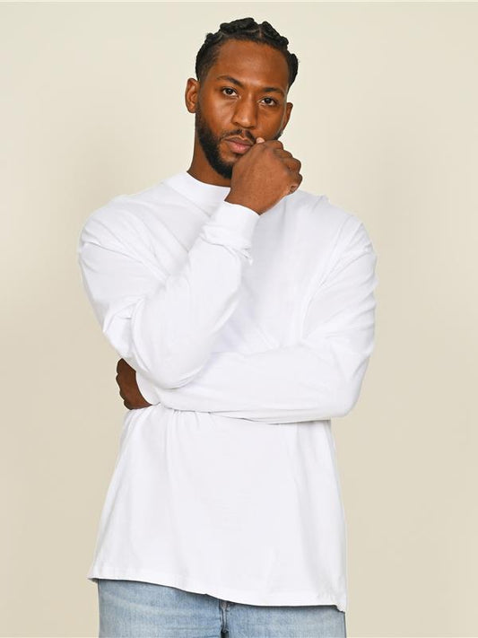 Casual Classics CRBT455 Core Combed 180 Oversize Extended Neck L/S Tee Tall