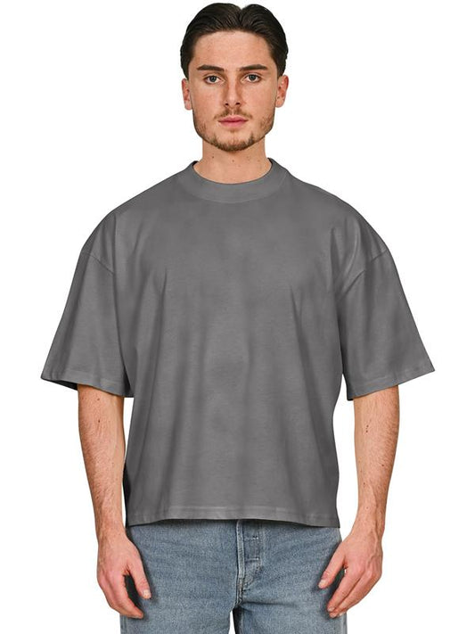 Casual Classics CRBTAC200 Premium Combed 220 Acid Boxy Oversize Extended Neck Tee