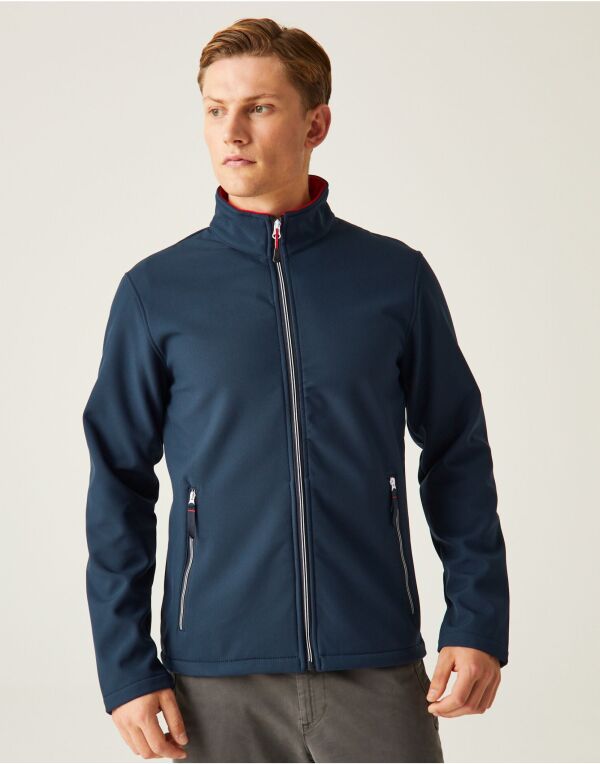 Regatta TRA762 Ascender Two Layer Softshell Showerproof and windproof Jacket 100% Polyester - COOZO