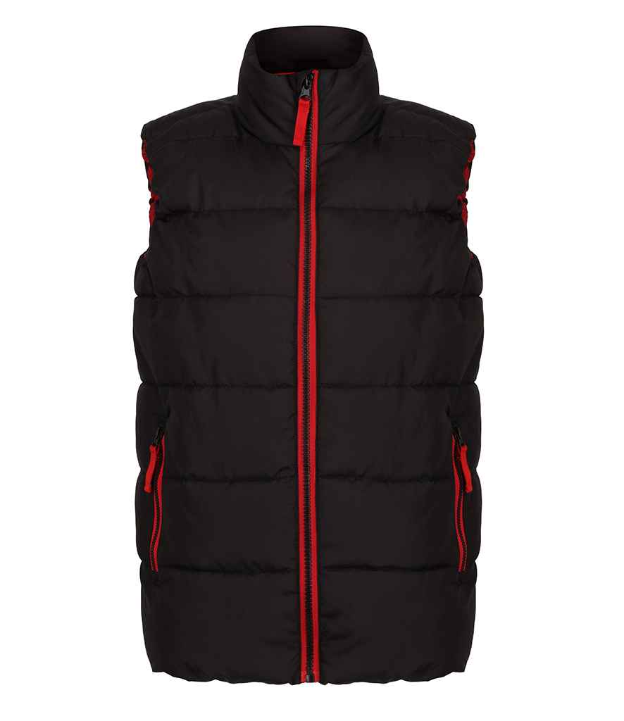 Regatta TRA884 Kids Scholar Thermal Showerproof Bodywarmer 100% polyester ripstop - COOZO