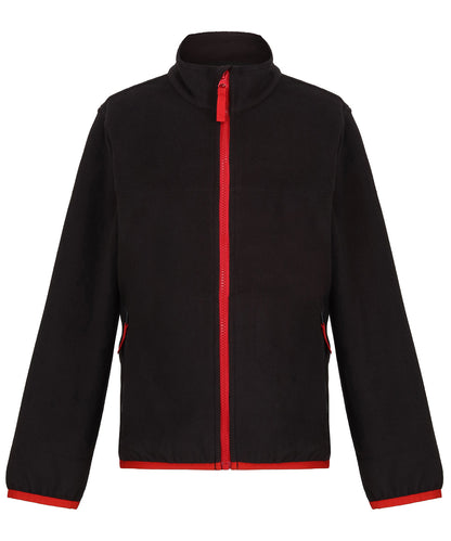 Regatta TRF688 Kids full-zip microfleece 100% polyester - COOZO