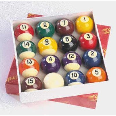 CARTA SPORT CSPB2 2'' Pool Ball Set Spots And Stripes