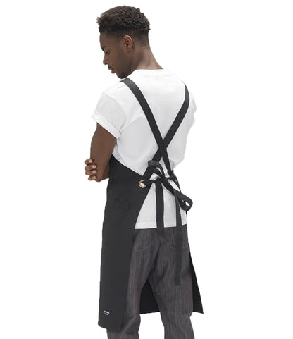 COOZO-LE102 Le Chef Crossover Bib Apron