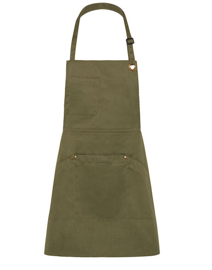 Dennys DE113 Le Chef Apron with Metal Eyelets - COOZO