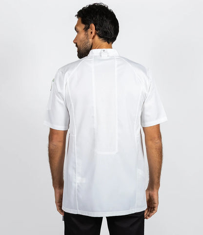 COOZO-Le Chef Staycool® Tencelâ„?Polyester Short Sleeve Jacket