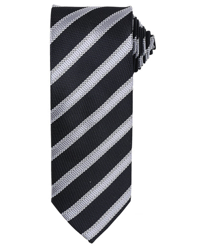 Premier PR783 Waffle Stripe Tie - COOZO