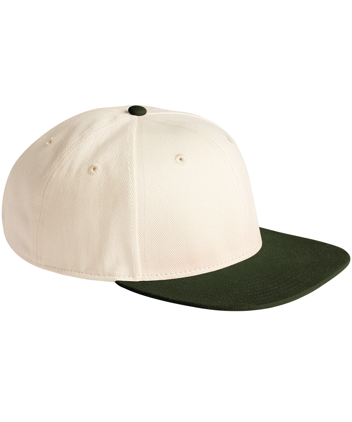Beechfield B662 Contrast Flat Peak 6 Panel Cap
