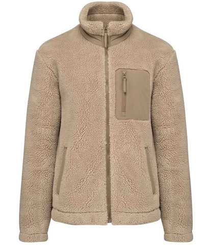Native Spirit NS604 Unisex Sherpa Jacket 100% recycled polyester - COOZO