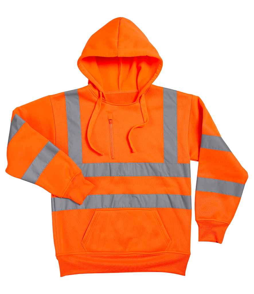 Warrior DWHV44 Hi-Vis Pull On Hoodie - COOZO