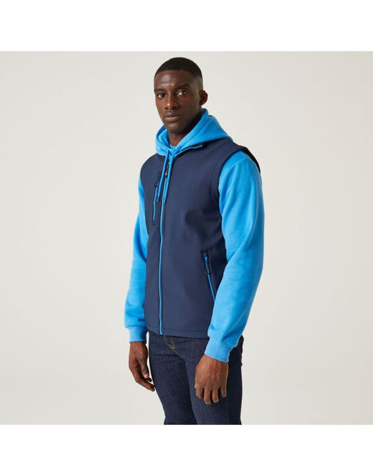 Regatta TRA915 Navigate Two Layer Soft Shell Showerproof windproof Bodywarmer - COOZO