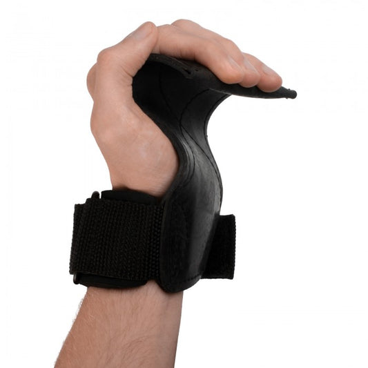 FITNESS MAD FITM08 RUBBER LIFTING STRAP (PAIR)