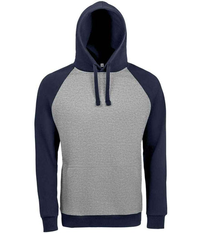 SOL'S Unisex Seattle Contrast Raglan Hoodie SOL02998 - COOZO