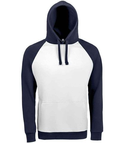 SOL'S Unisex Seattle Contrast Raglan Hoodie SOL02998 - COOZO