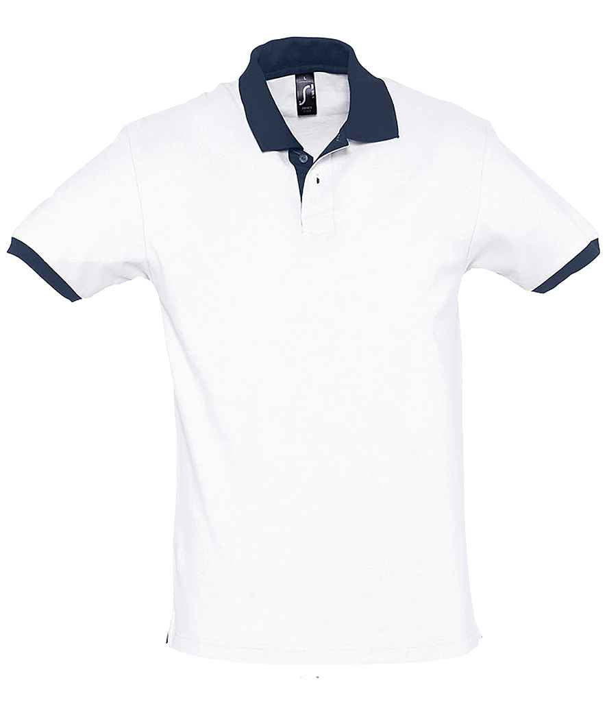 SOL'S Prince Contrast Cotton Piqu?¡ì| Polo Shirt - COOZO