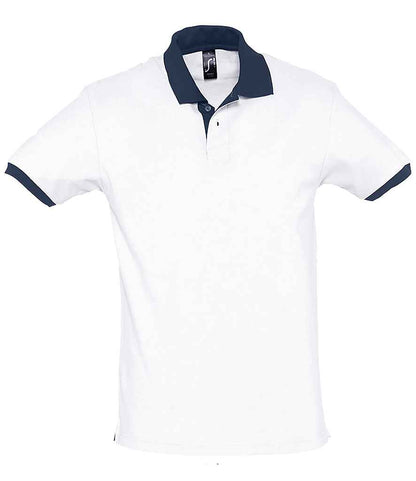 SOL'S Prince Contrast Cotton Piqu?¡ì| Polo Shirt - COOZO