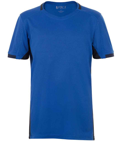SOL'S SOL01719 Kids Classico Contrast T-Shirt Breathable polyester mesh 100% polyester - COOZO