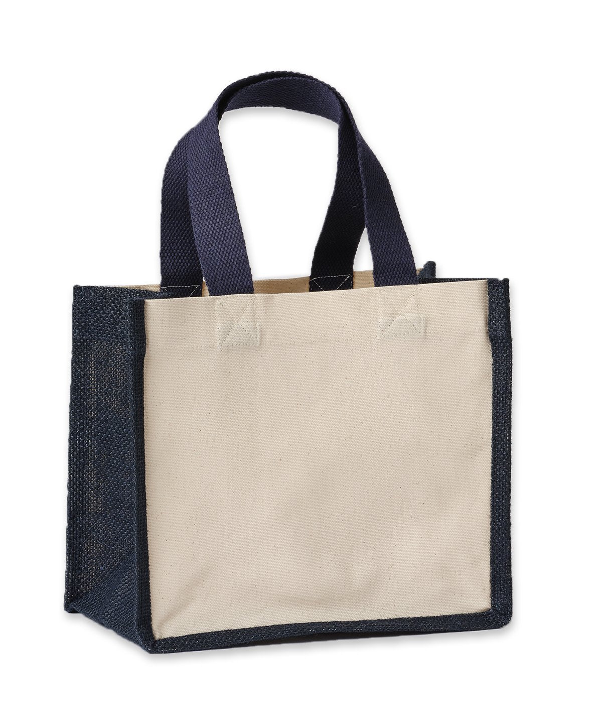 Nutshell RL201 Jute Canvas Panel Shopper