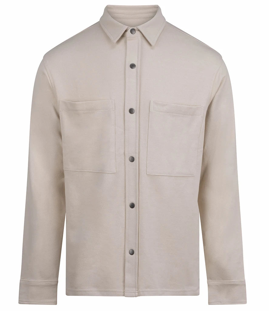 Front Row FR056 Premium Piqu Overshirt - COOZO
