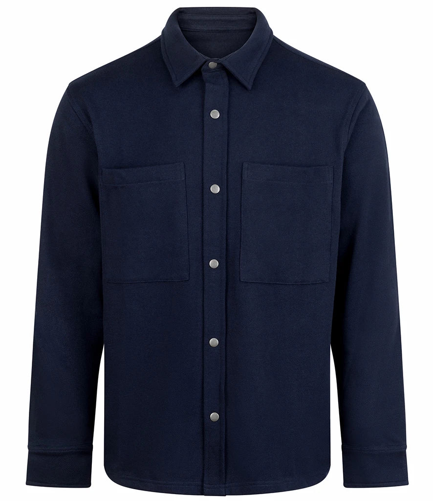 Front Row FR056 Premium Piqu Overshirt - COOZO