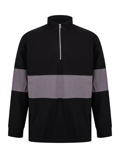 Front Row FR06M PANELLED 1/4 ZIP - COOZO