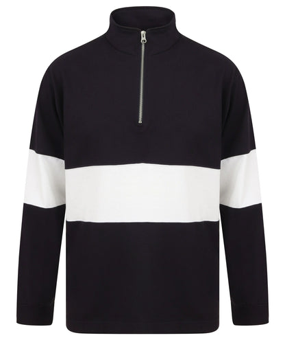 Front Row FR06M PANELLED 1/4 ZIP - COOZO