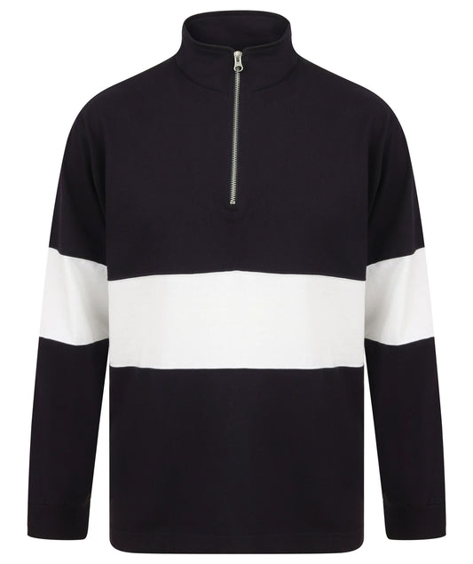 Front Row FR06M PANELLED 1/4 ZIP - COOZO