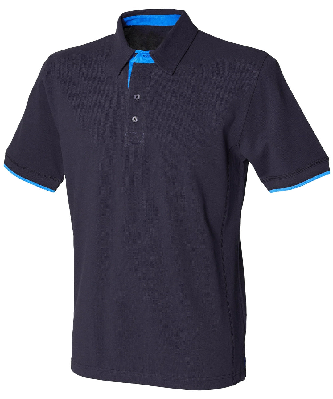 Front Row FR200 Contrast Cotton Piqu Polo Shirt - COOZO
