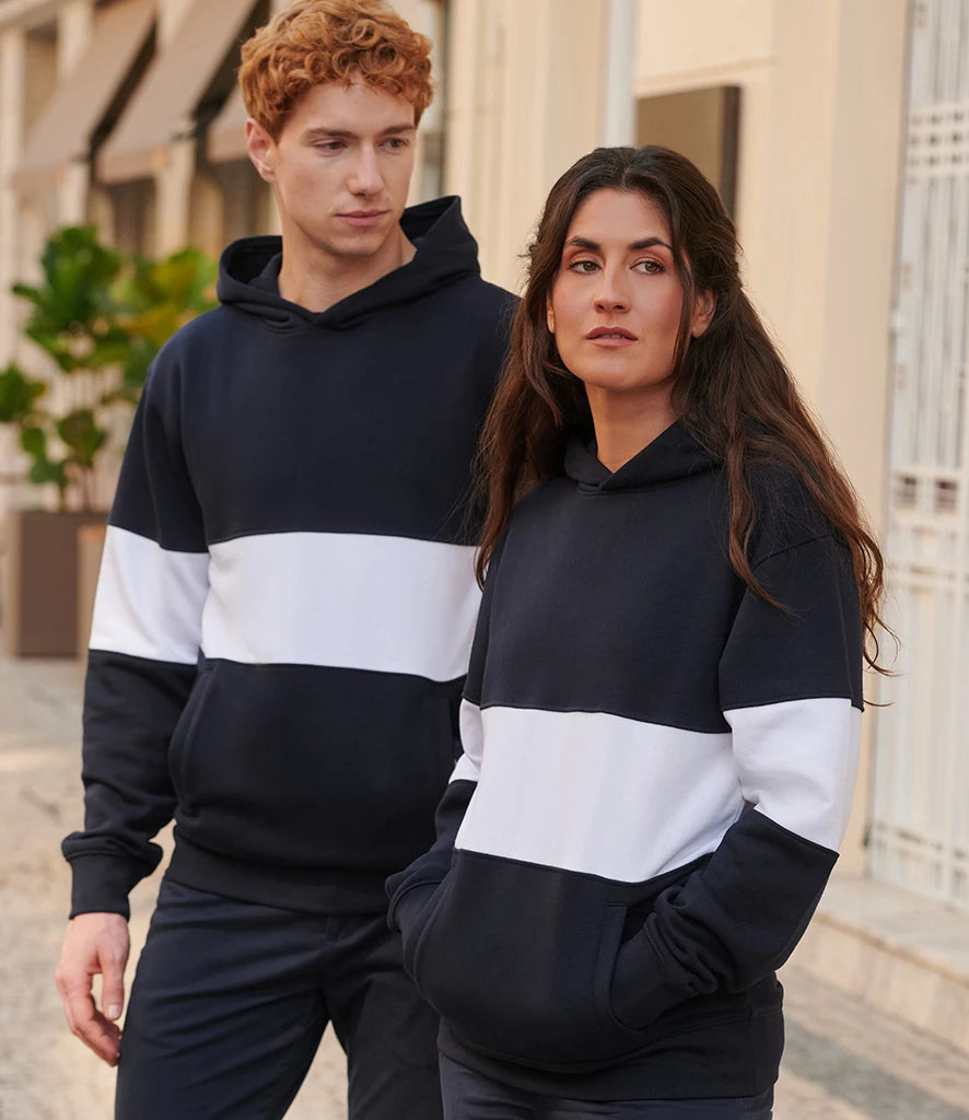 COOZO-Front Row Heavyweight Panelled Hoodie