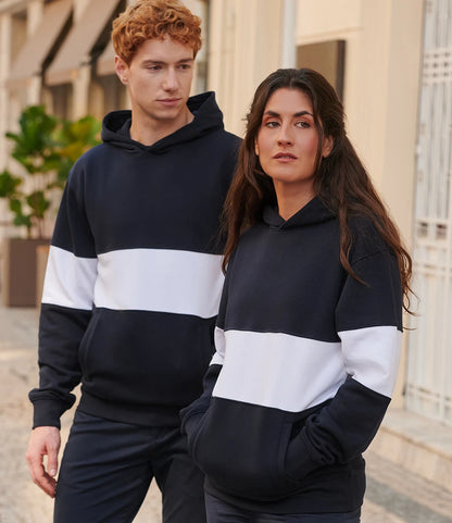 COOZO-Front Row Heavyweight Panelled Hoodie