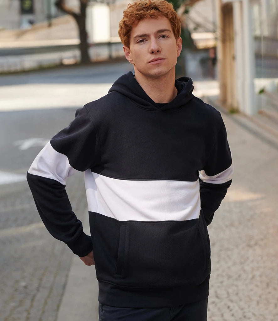 COOZO-Front Row Heavyweight Panelled Hoodie