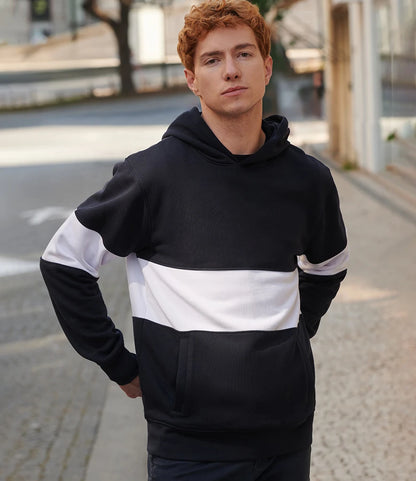 COOZO-Front Row Heavyweight Panelled Hoodie