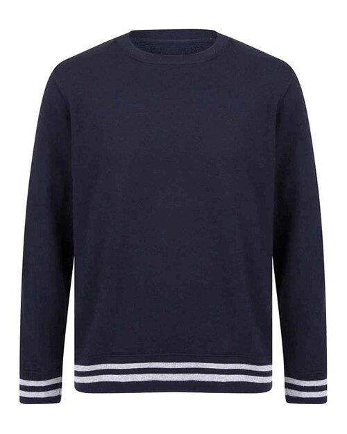 Front Row FR840 Sweat With Striped Cuffs - COOZO