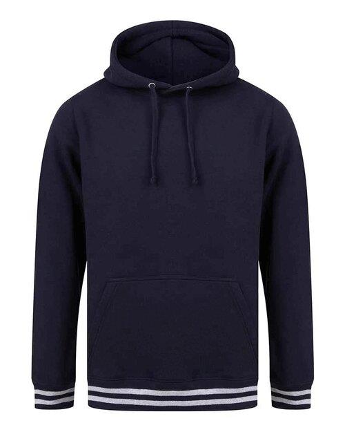 Front Row FR841 Hoodie With Striped Cuffs - COOZO