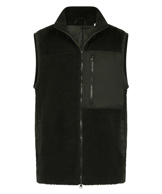 Front Row FR855 RECYCLED SHERPA GILET