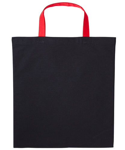 Nutshell RL130 Varsity cotton shopper short handle 100% Cotton Reusable sustainable and multifunctional - COOZO