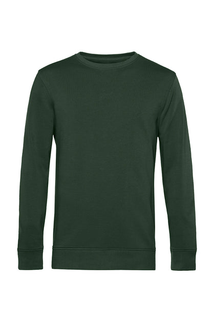 B&C WU31B Men's Organic Crew Neck Sweat Shirt Outlet