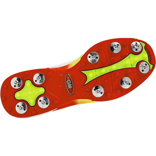 COOZO-GM RIVAL SPIKE CRICKET SHOE WHITE