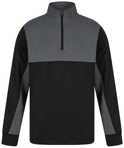 Finden and Hales LV874 LV874 1/4 Zip Tracksuit Top - COOZO