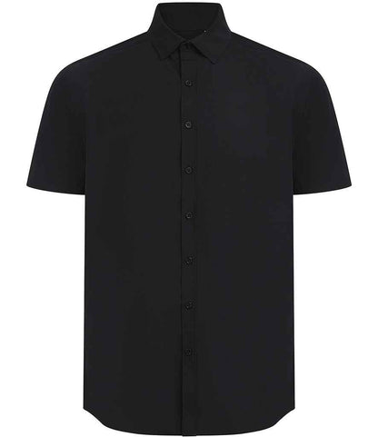 Henbury H588 SHORT SLEEVE COTTON FEEL SHIRT