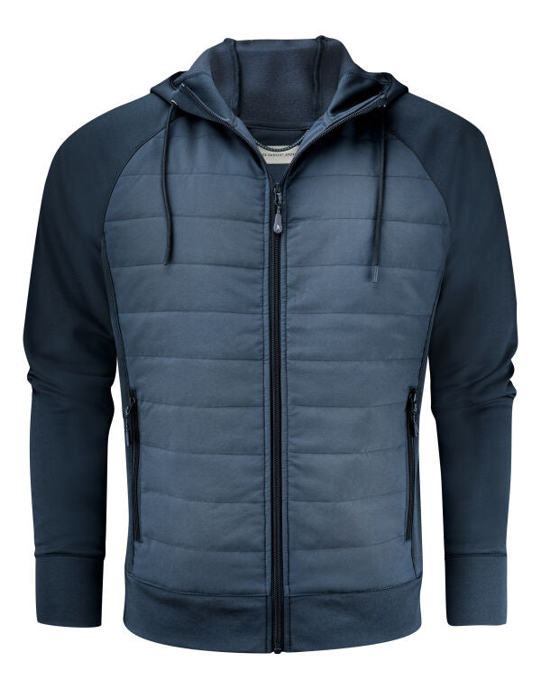 James Harvest HAR2112032 Keyport Full Zip Hooded Sweat - COOZO