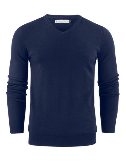 James Harvest HAR2112507 Ashland V-Neck Knit Sweat - COOZO
