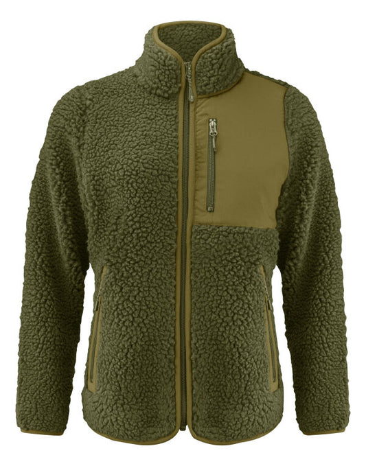 James Harvest HAR2121504 Ladies Kingsley Sherpa Full Zip Fleece - COOZO