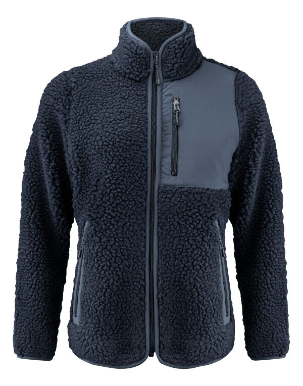 James Harvest HAR2121504 Ladies Kingsley Sherpa Full Zip Fleece - COOZO