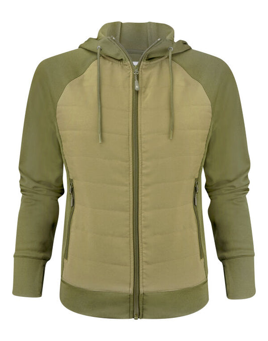 James Harvest HAR2122044 Ladies Keyport Full Zip Hooded Sweat - COOZO