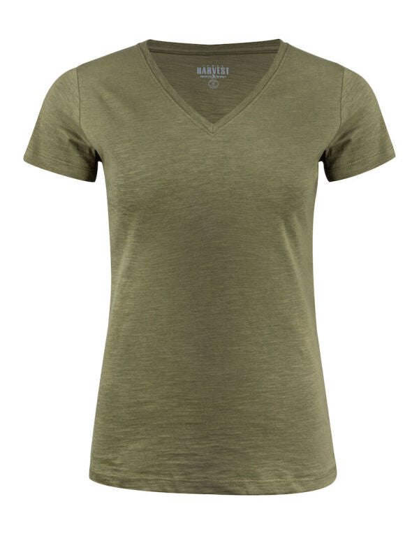 James Harvest HAR2124006 Whailford V-Neck Ladies T - COOZO